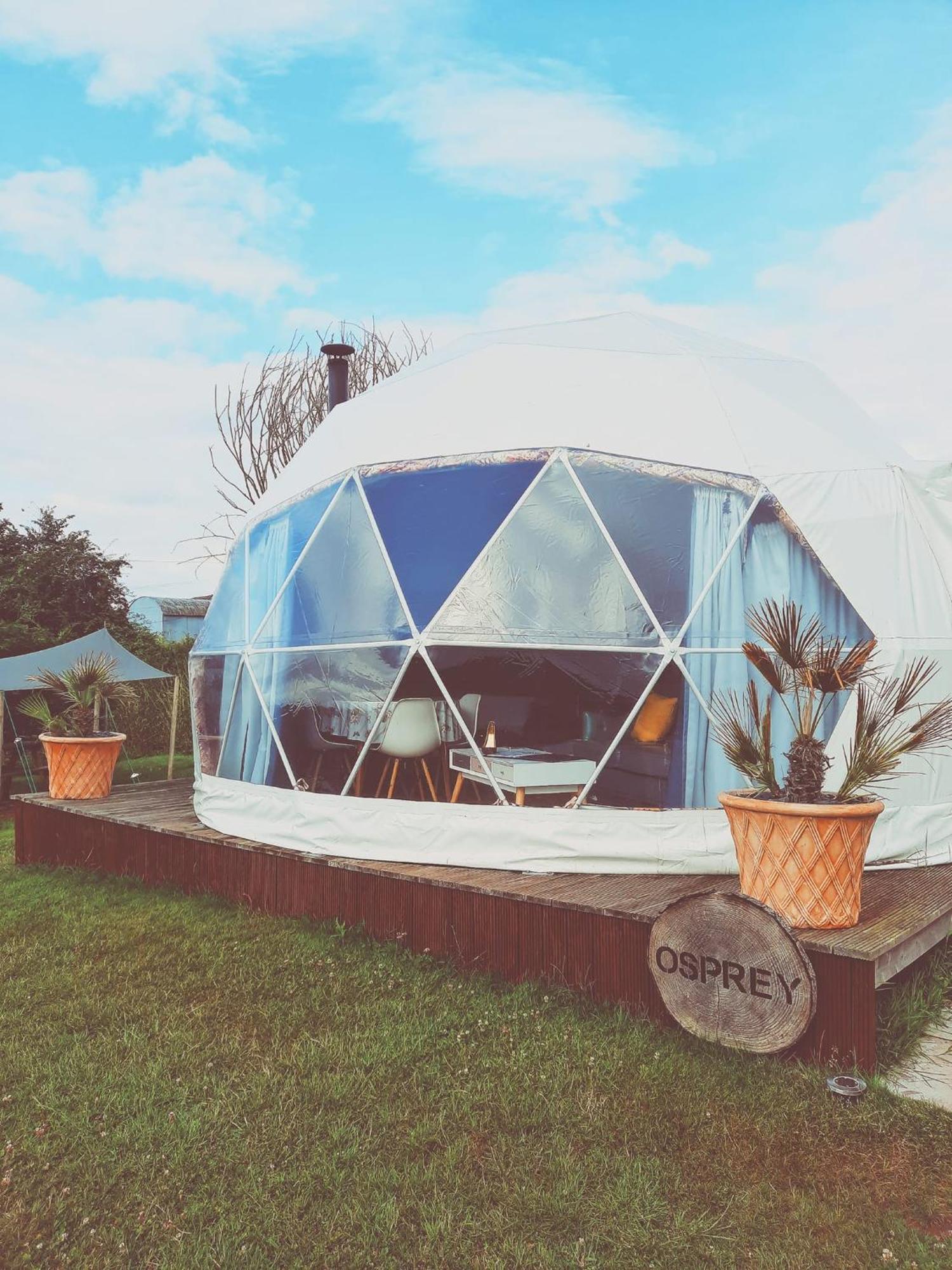 Greenacres Glamping Luxury tent Lea